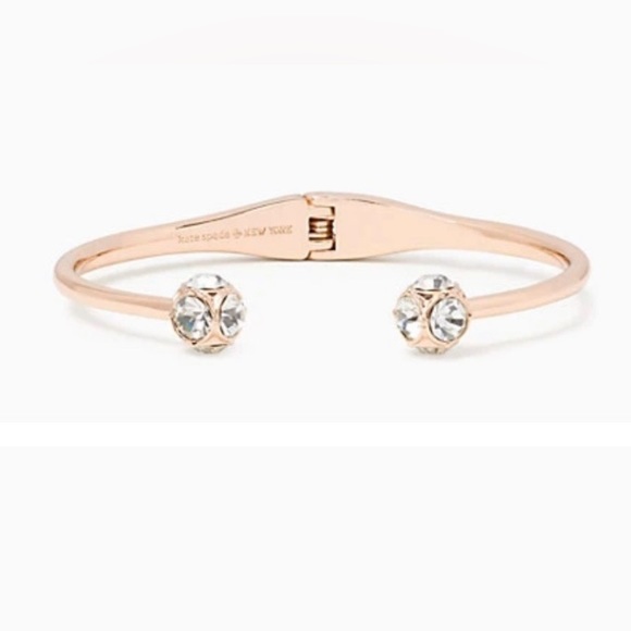 🚨LAST ONE 🚨KATE SPADE LADY MARMALADE OPEN CUFF ROSE GOLD BRACELET | NWTS - Picture 3 of 9